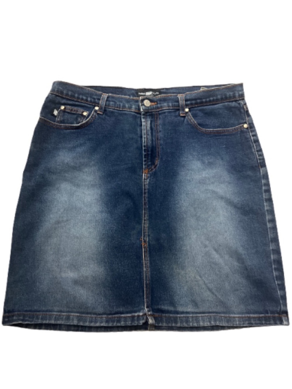 Women’s western Dark Blue Denim Mini Skirt - Classic‎ Casual